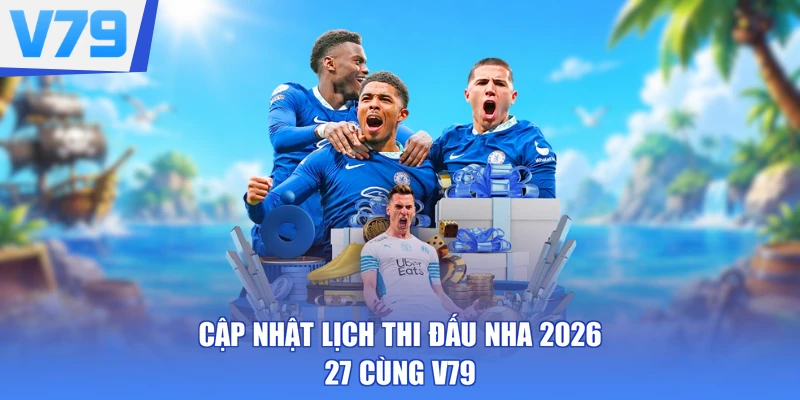 Cập nhật lịch thi đấu NHA 2026-27 cùng V79