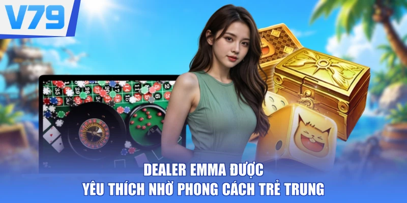 Dealer EmMa được yêu thích nhờ phong cách trẻ trung