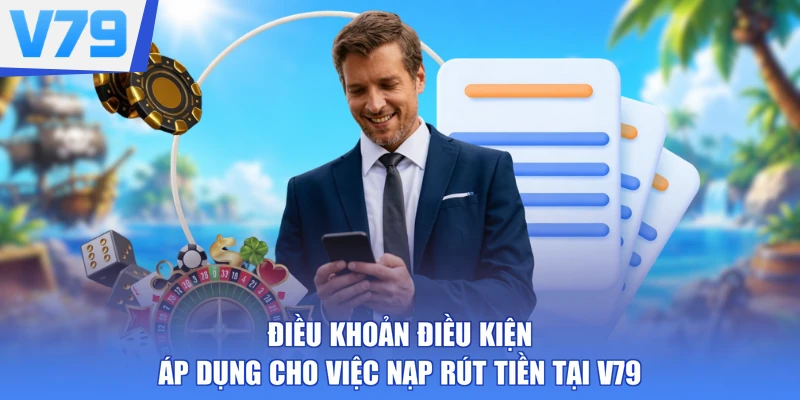 Điều khoản điều kiện áp dụng cho việc nạp rút tiền tại V79